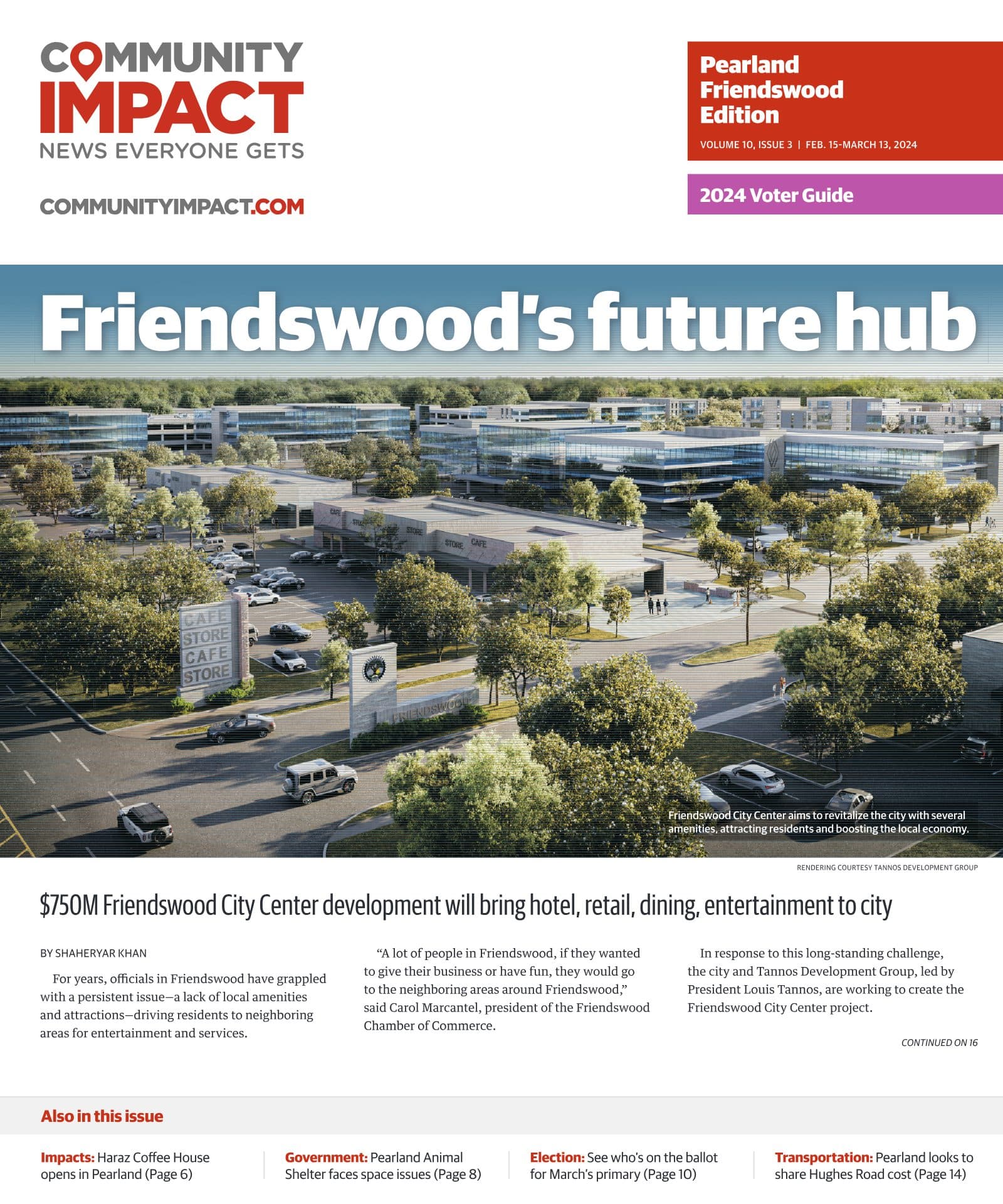 Pearland - Friendswood - Manvel cover — February 2024