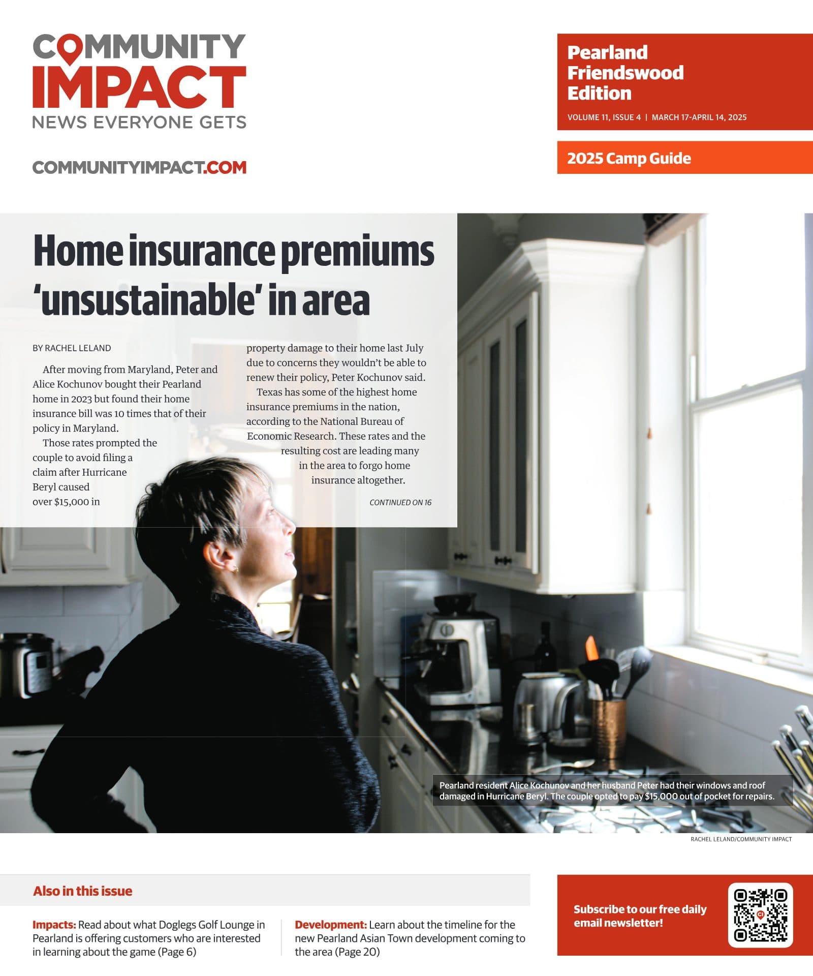 Pearland - Friendswood - Manvel cover — March 2025