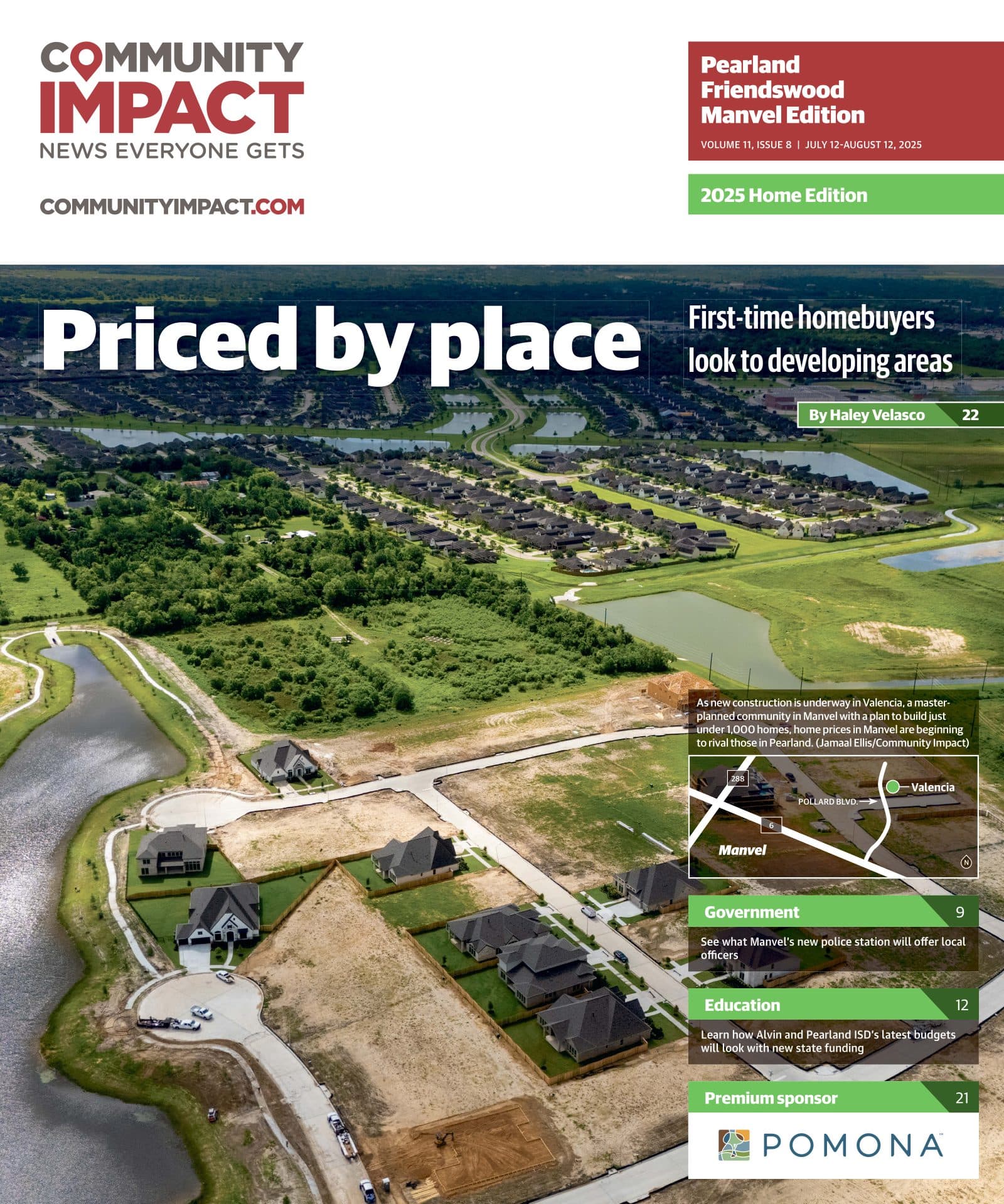 Pearland - Friendswood - Manvel cover — July 2025