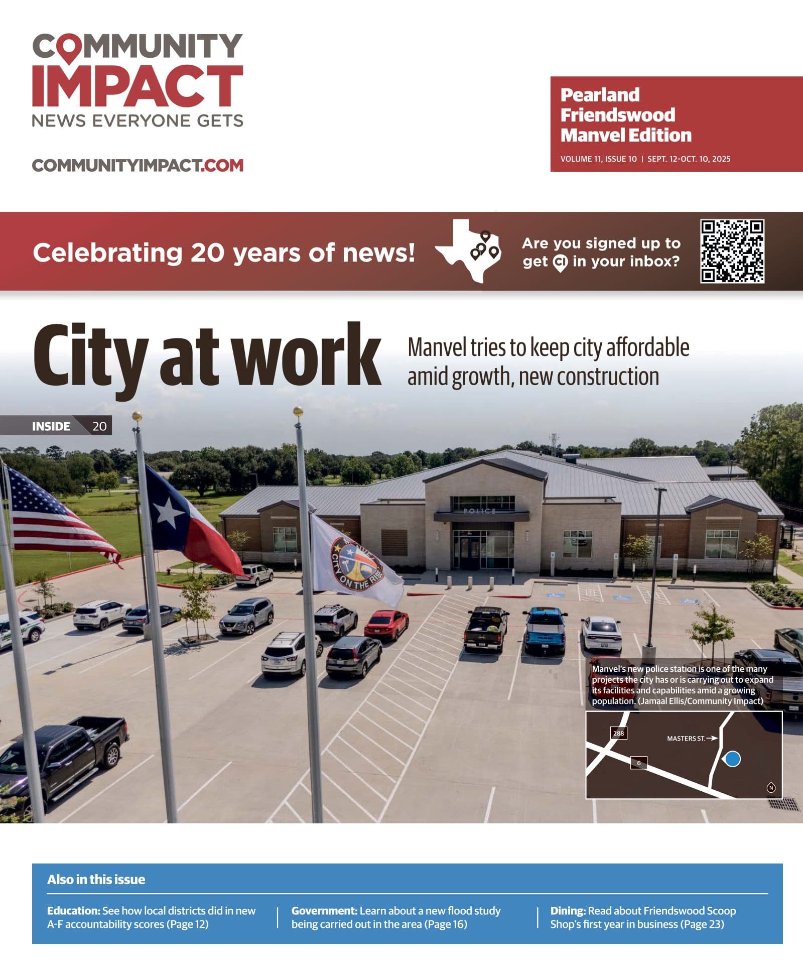 Pearland - Friendswood - Manvel cover — September 2025