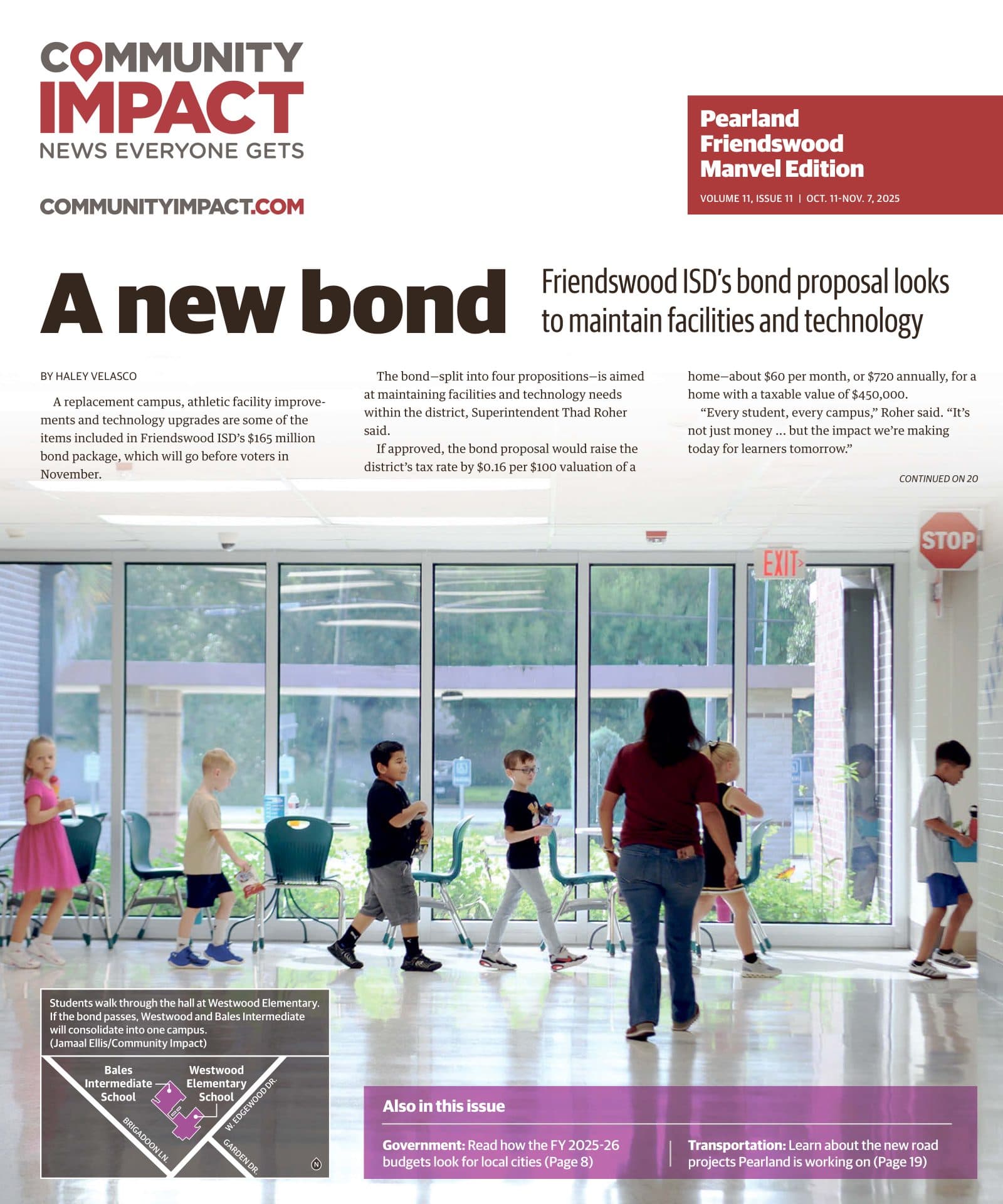 Pearland - Friendswood - Manvel cover — October 2025