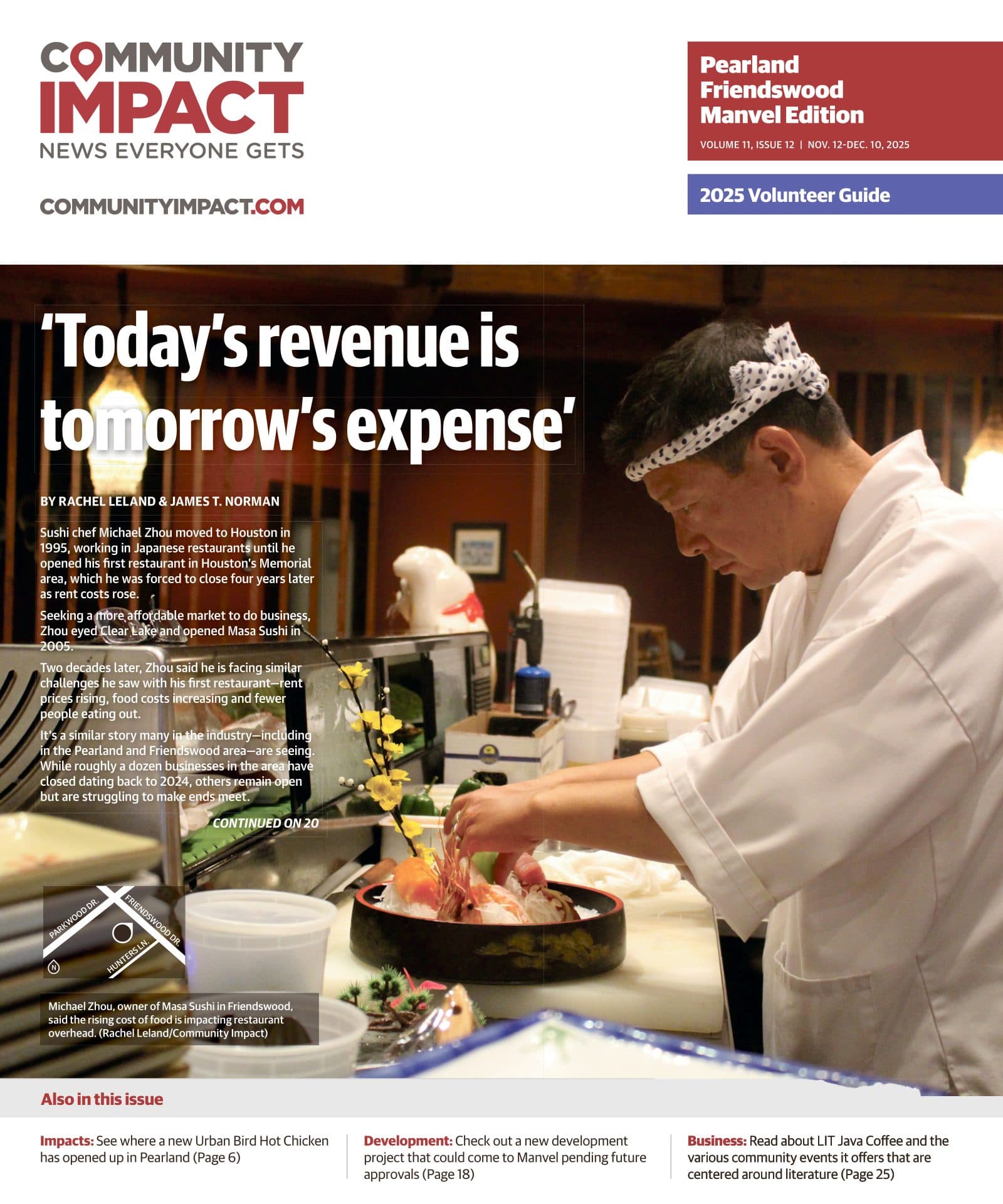 Pearland - Friendswood - Manvel cover — November 2025