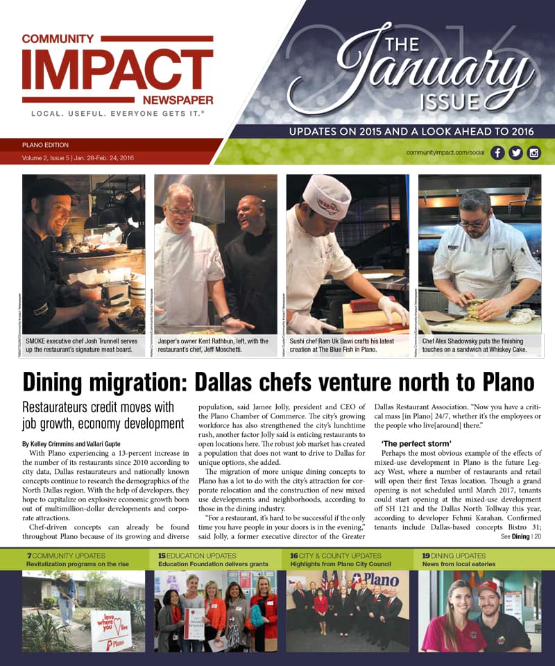 Plano cover — January 2016