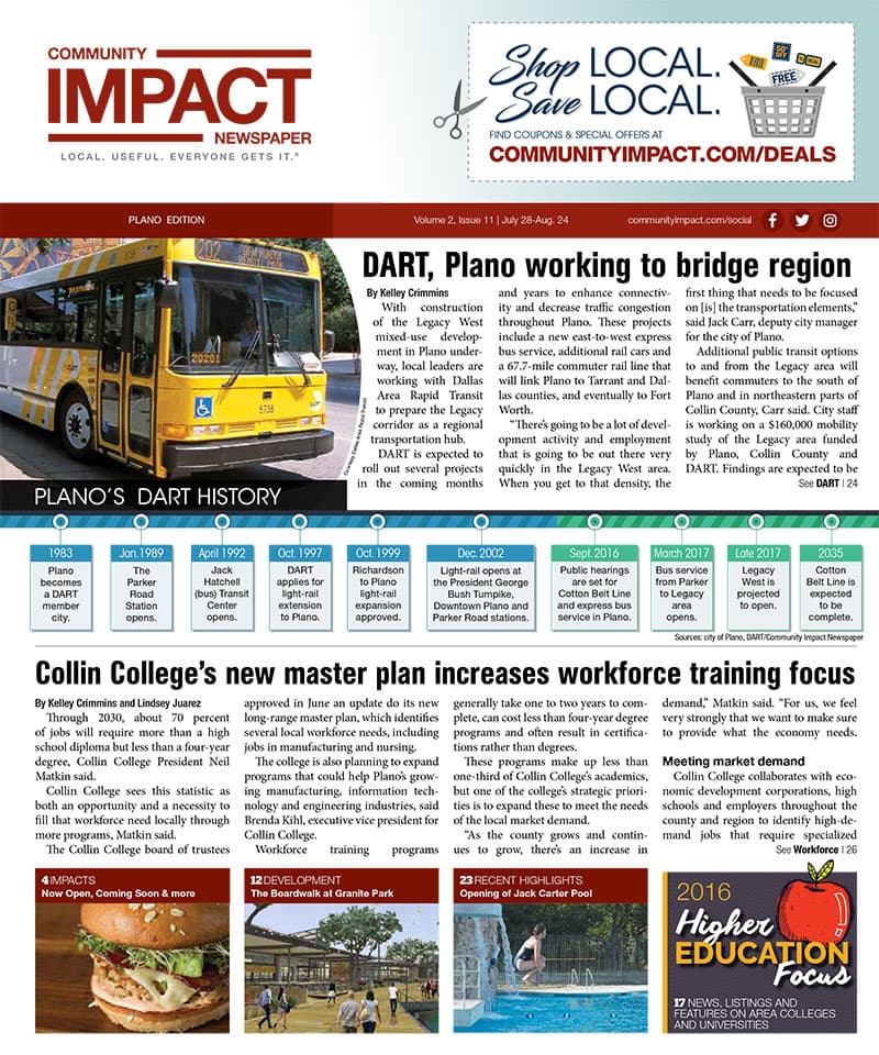 Plano cover — July 2016