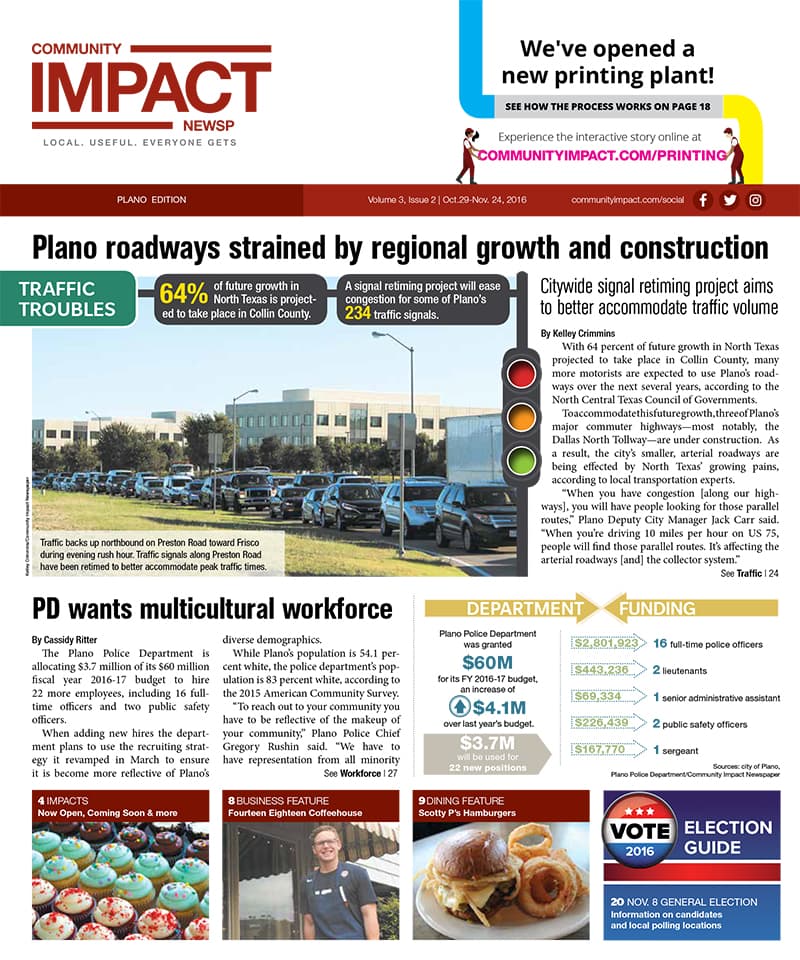 Plano cover — October 2016