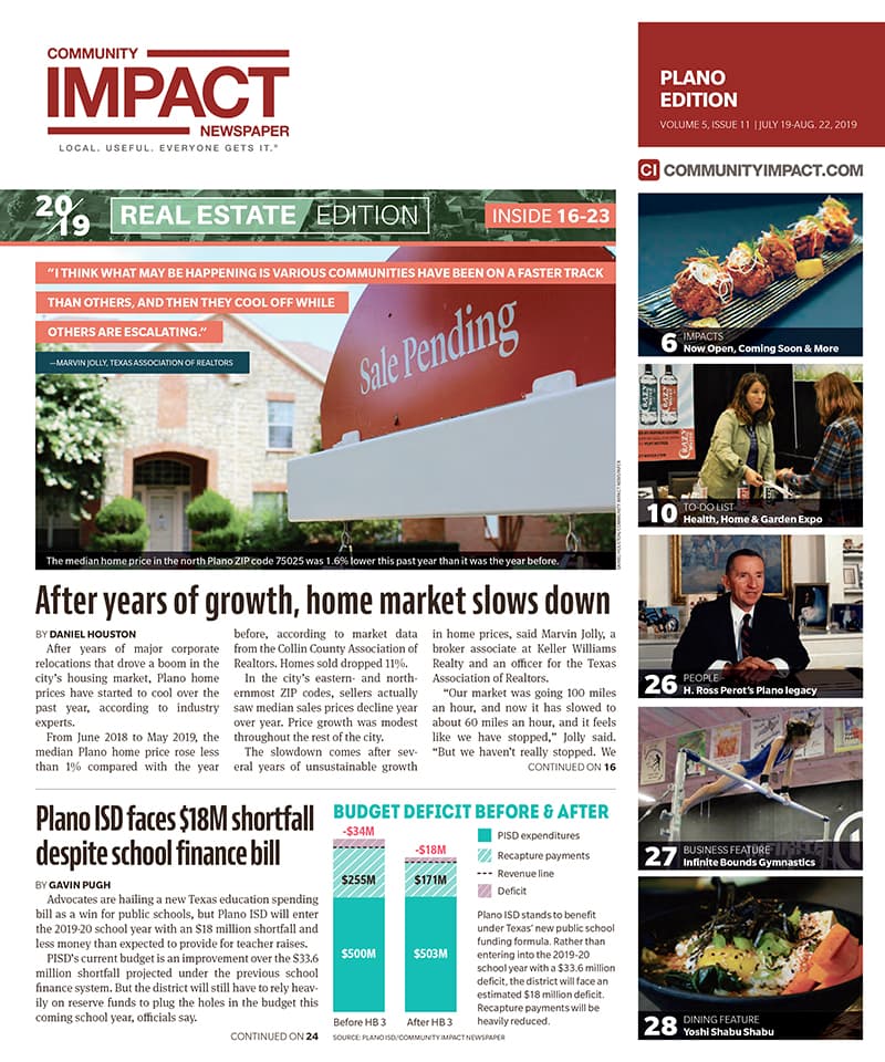 Plano cover — July 2019