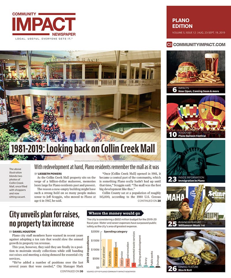 Plano cover — August 2019