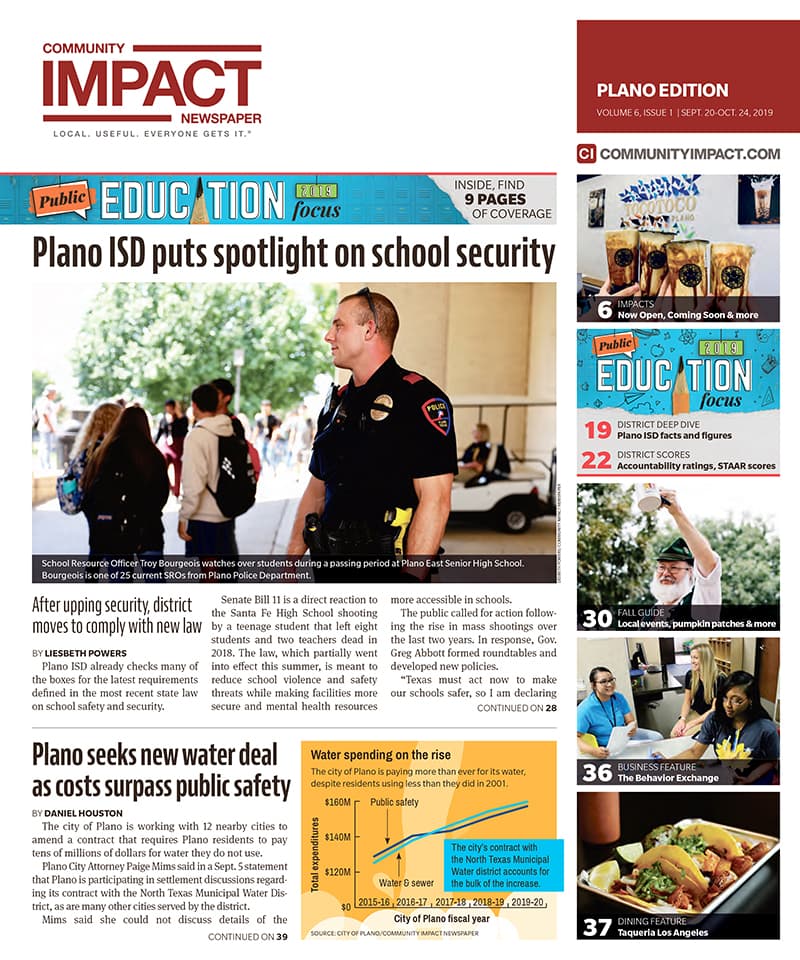 Plano cover — September 2019
