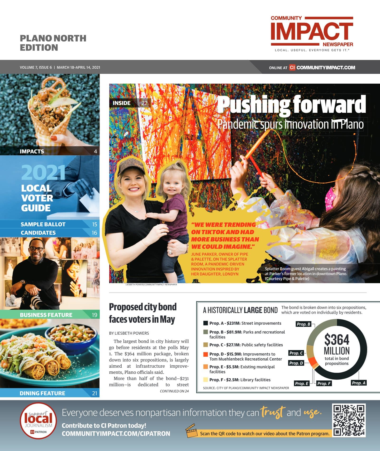 Plano cover — March 2021