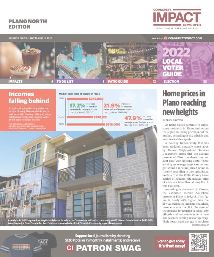 Plano cover — May 2022