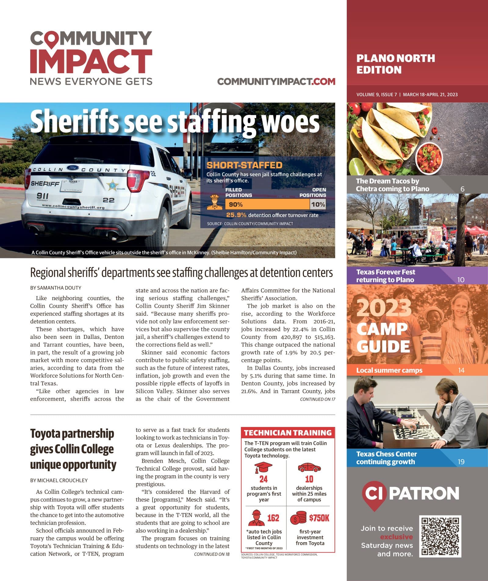Plano cover — March 2023