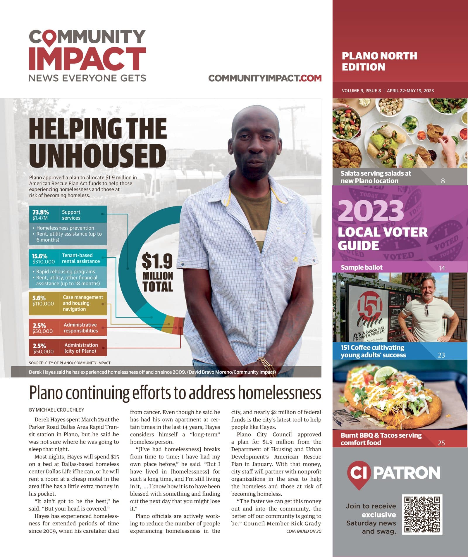 Plano cover — April 2023