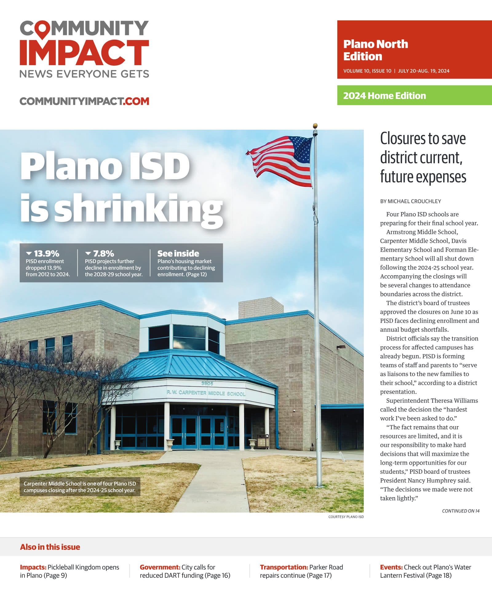 Plano cover — July 2024