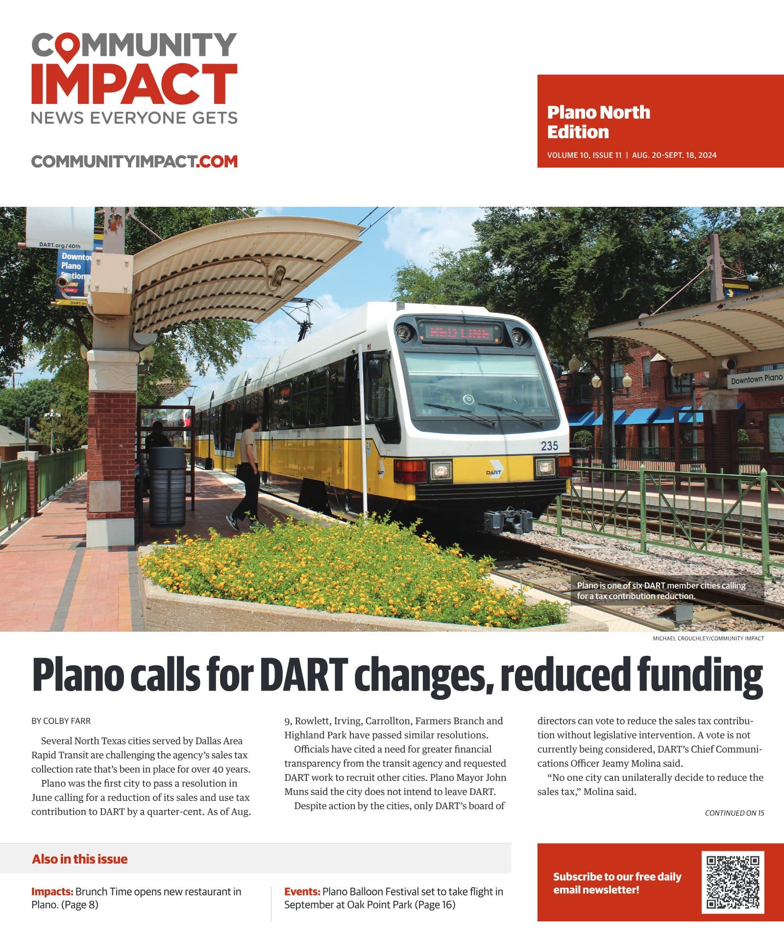 Plano cover — August 2024