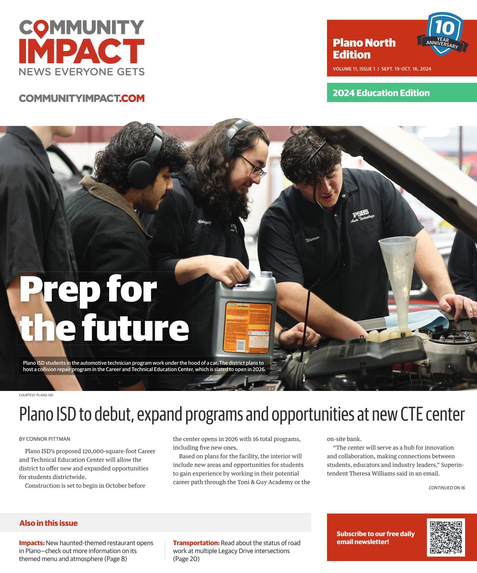 Plano cover — September 2024