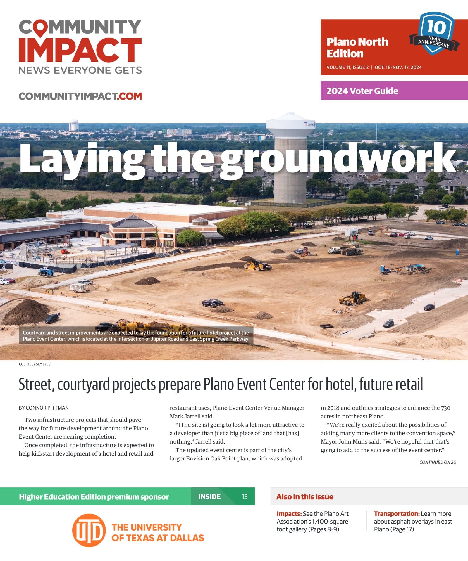 Plano cover — October 2024