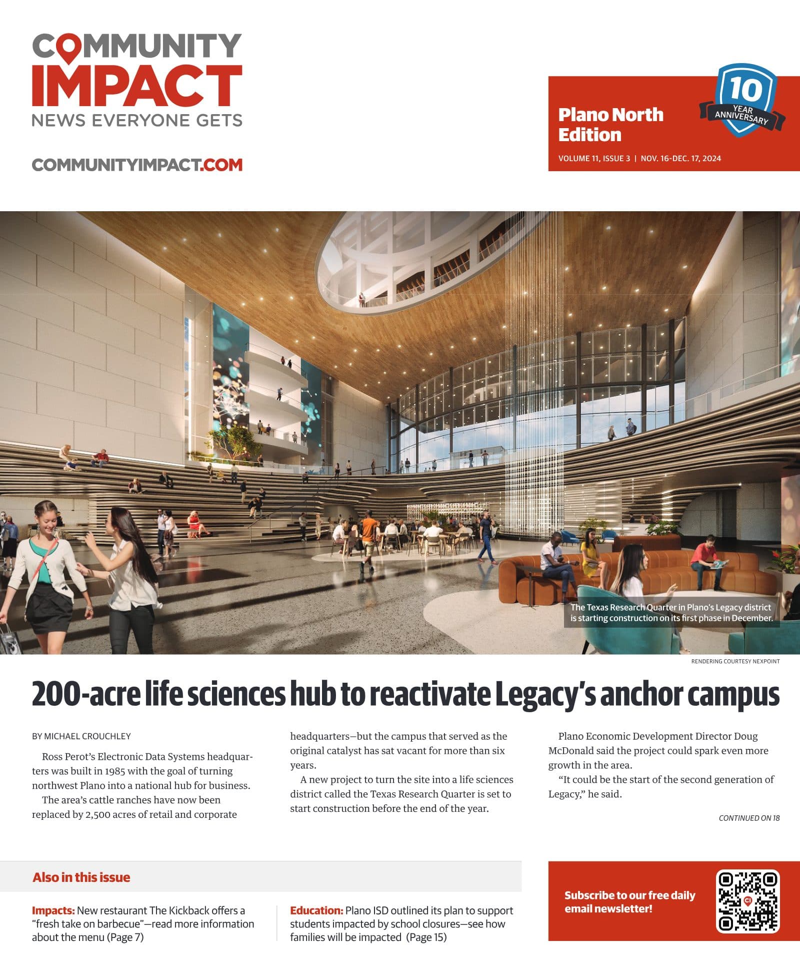 Plano cover — November 2024
