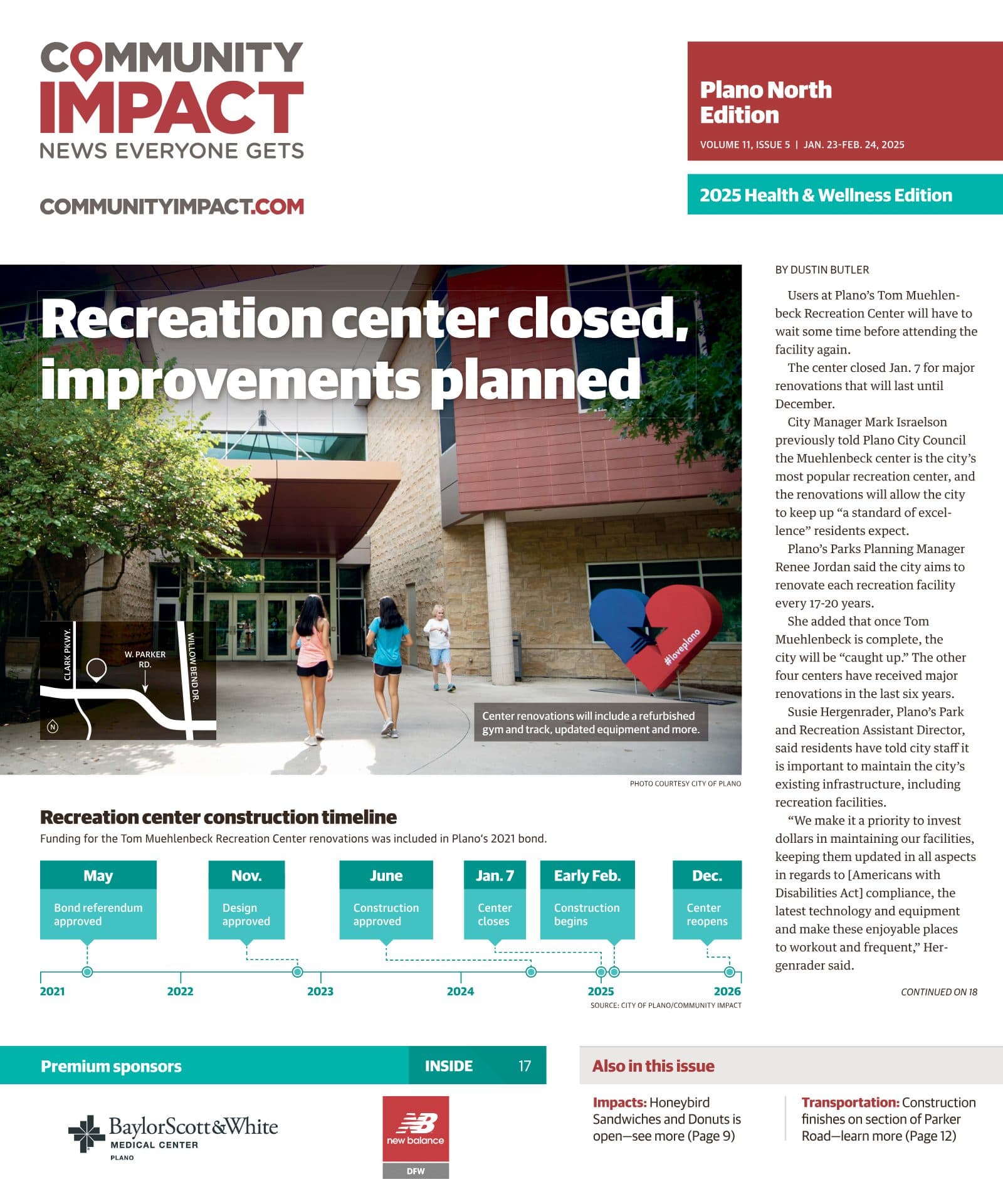 Plano cover — January 2025