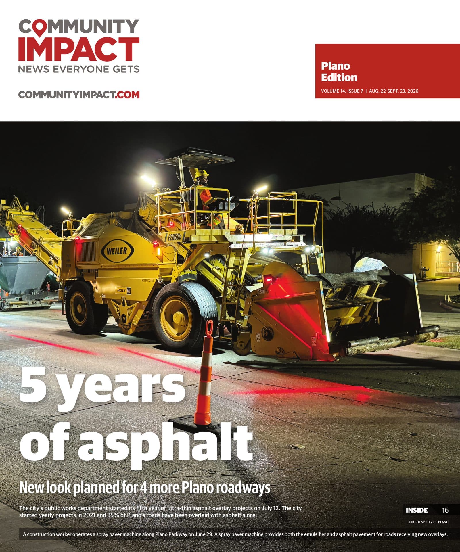 Plano cover — August 2026