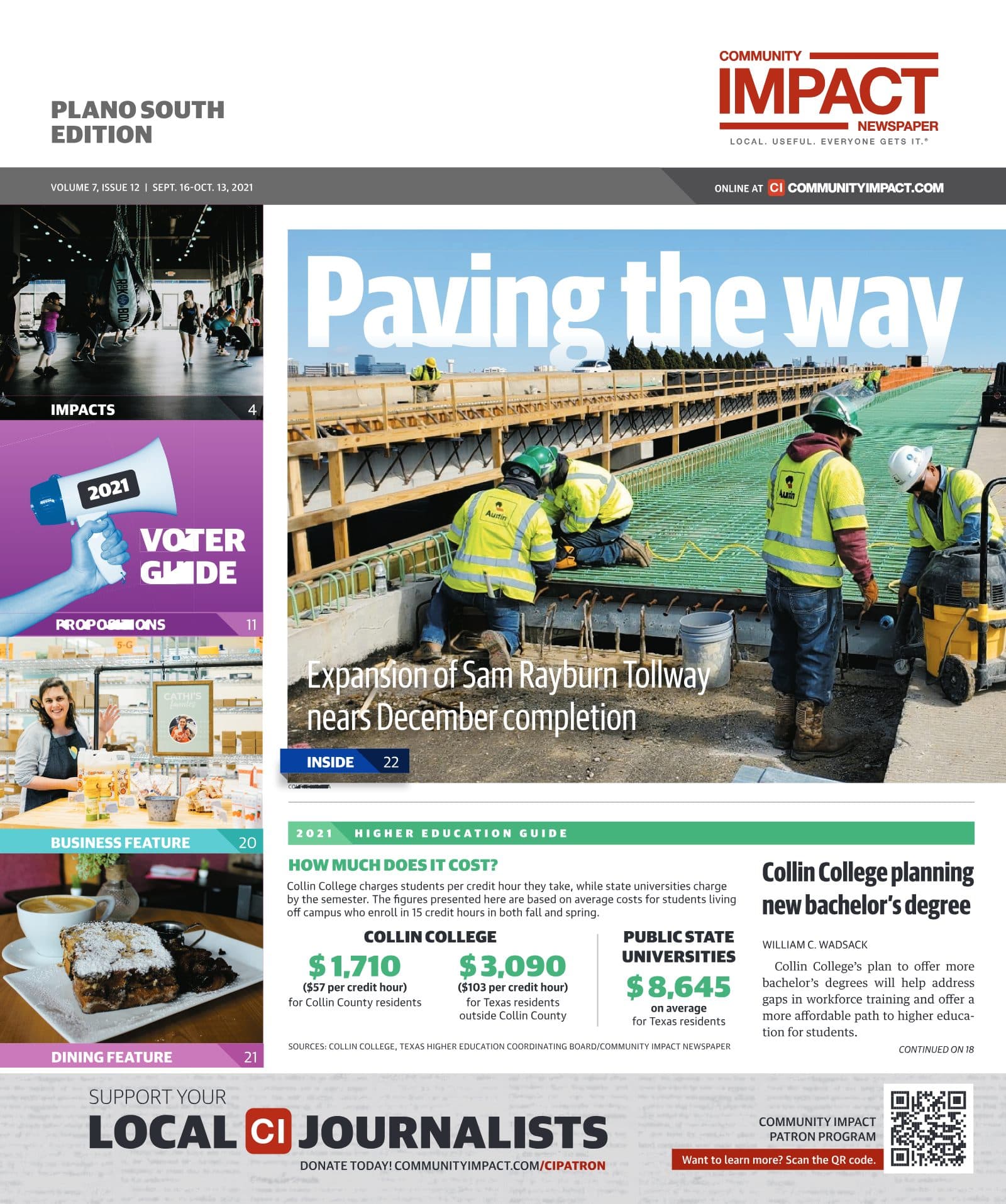 Plano cover — September 2021