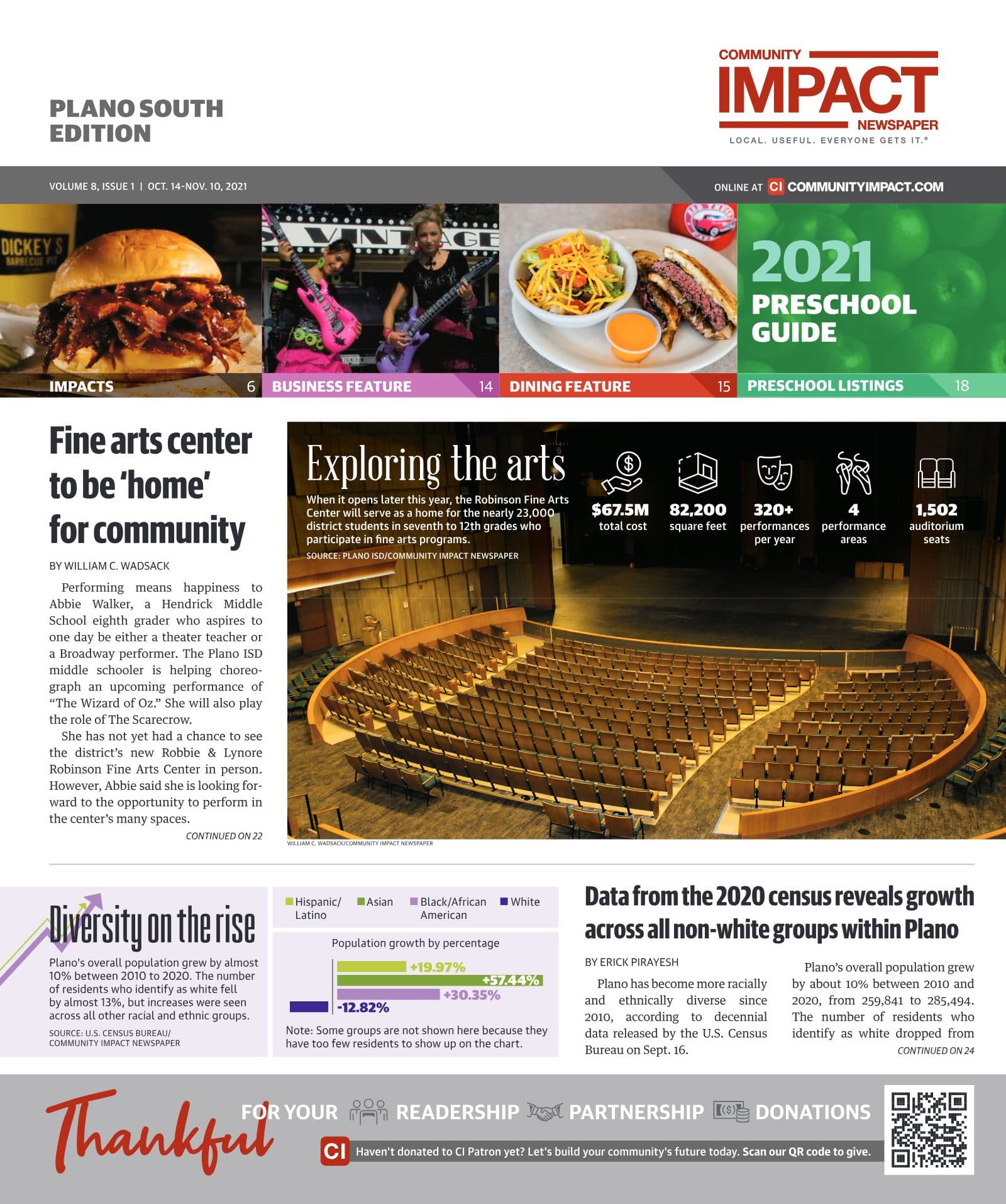 Plano cover — October 2021