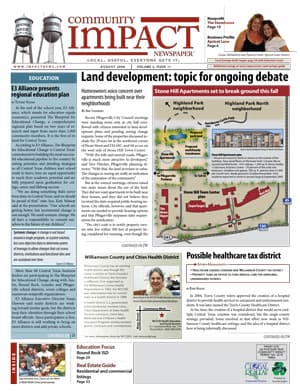 Round Rock cover — August 2008