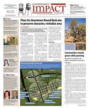 Round Rock cover — April 2009