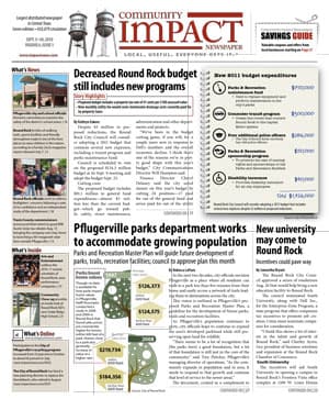 Round Rock cover — September 2010