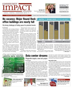 Round Rock cover — August 2012