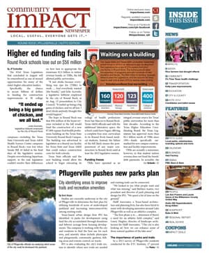 Round Rock cover — October 2013