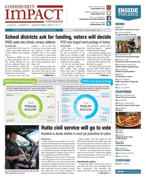 Round Rock cover — March 2014