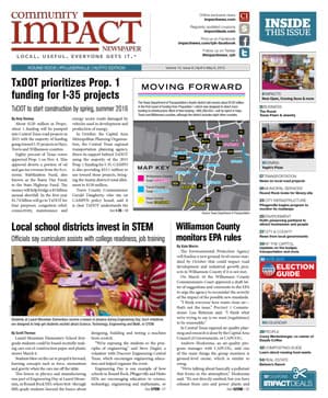 Round Rock cover — April 2015