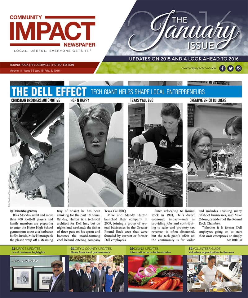Round Rock cover — January 2016