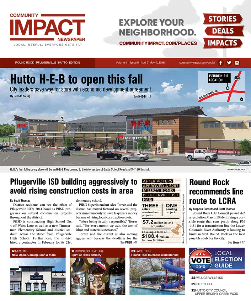 Round Rock cover — April 2016