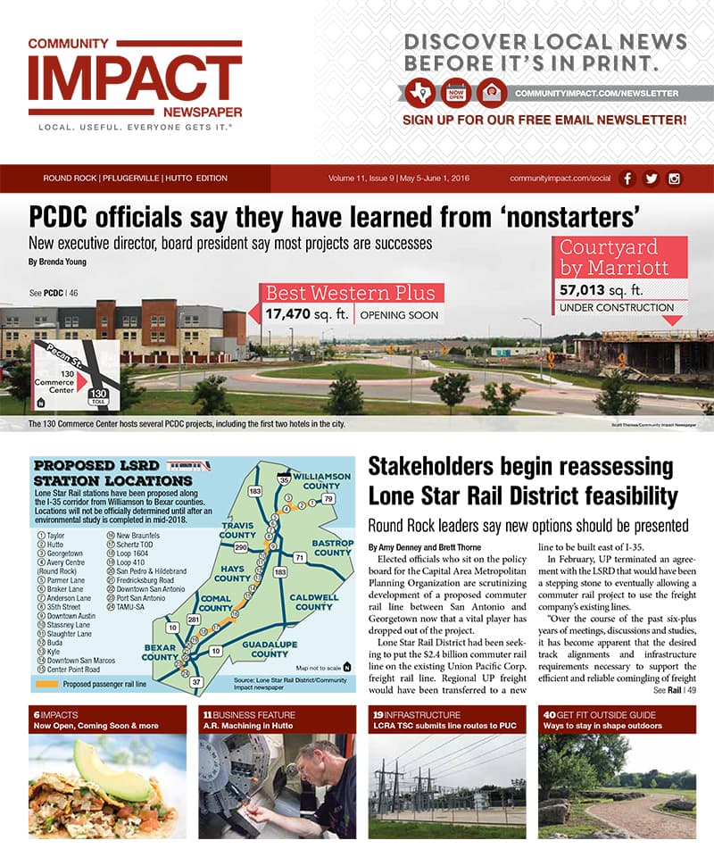 Round Rock cover — May 2016