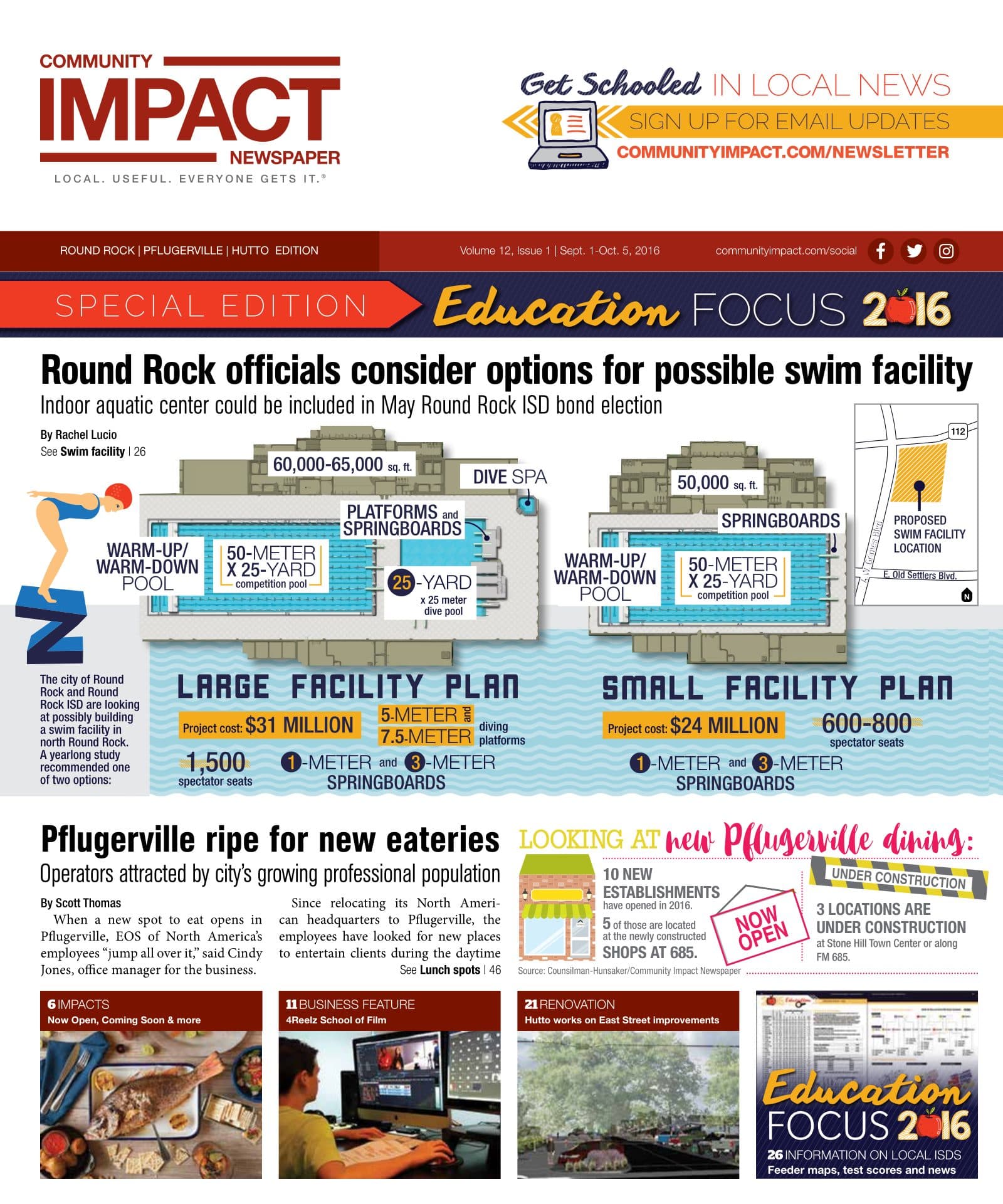 Round Rock cover — September 2016
