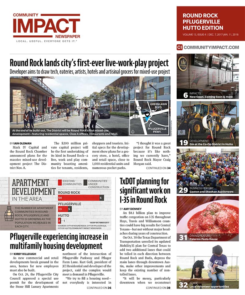 Round Rock cover — December 2017