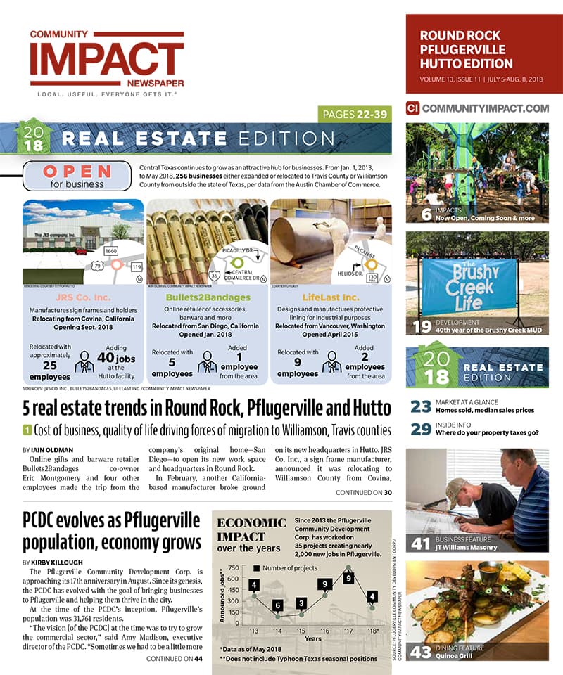 Round Rock cover — July 2018