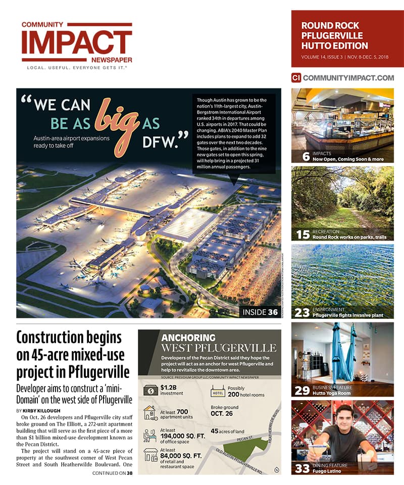Round Rock cover — November 2018
