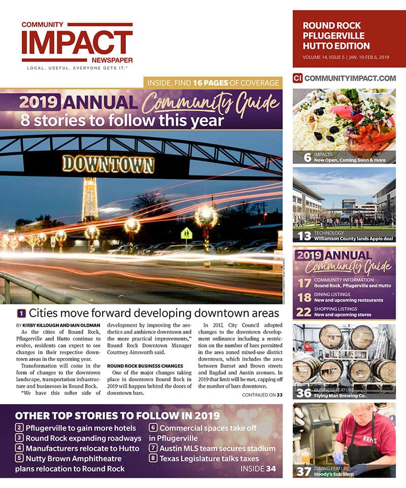 Round Rock cover — January 2019