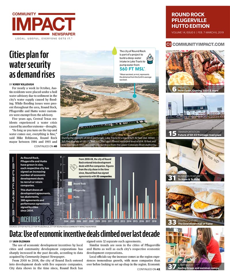 Round Rock cover — February 2019