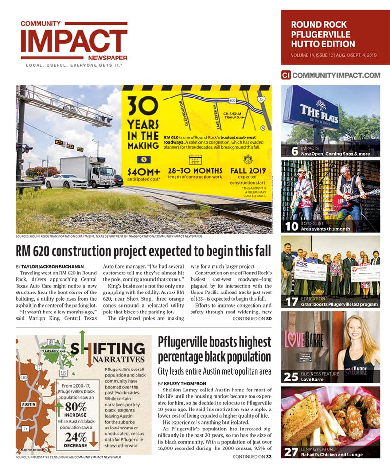 Round Rock cover — August 2019