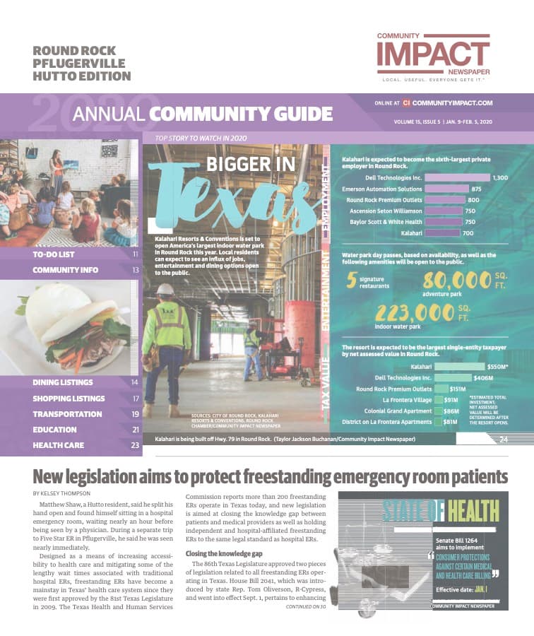 Round Rock cover — January 2020