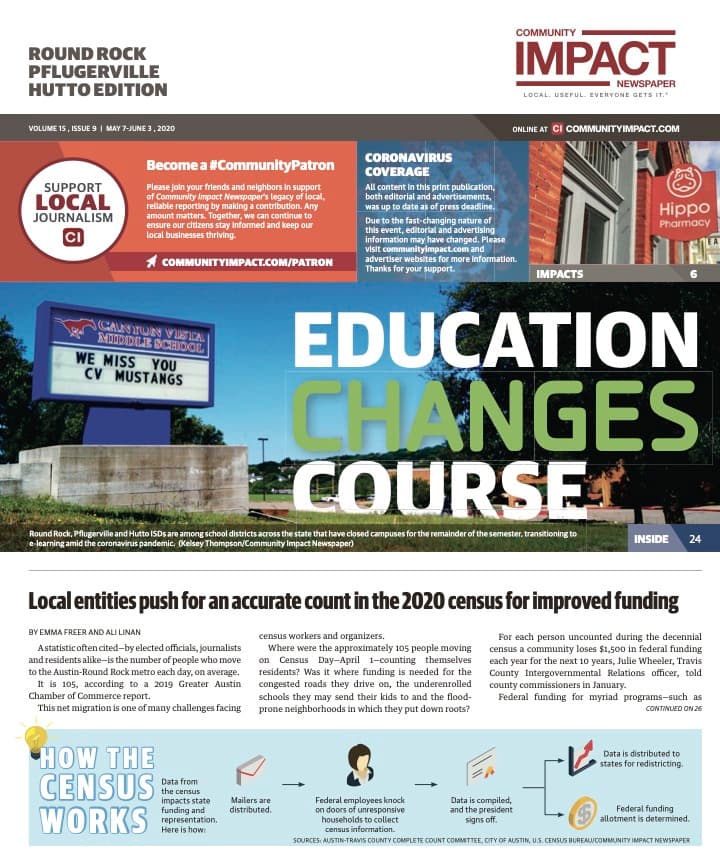 Round Rock cover — May 2020