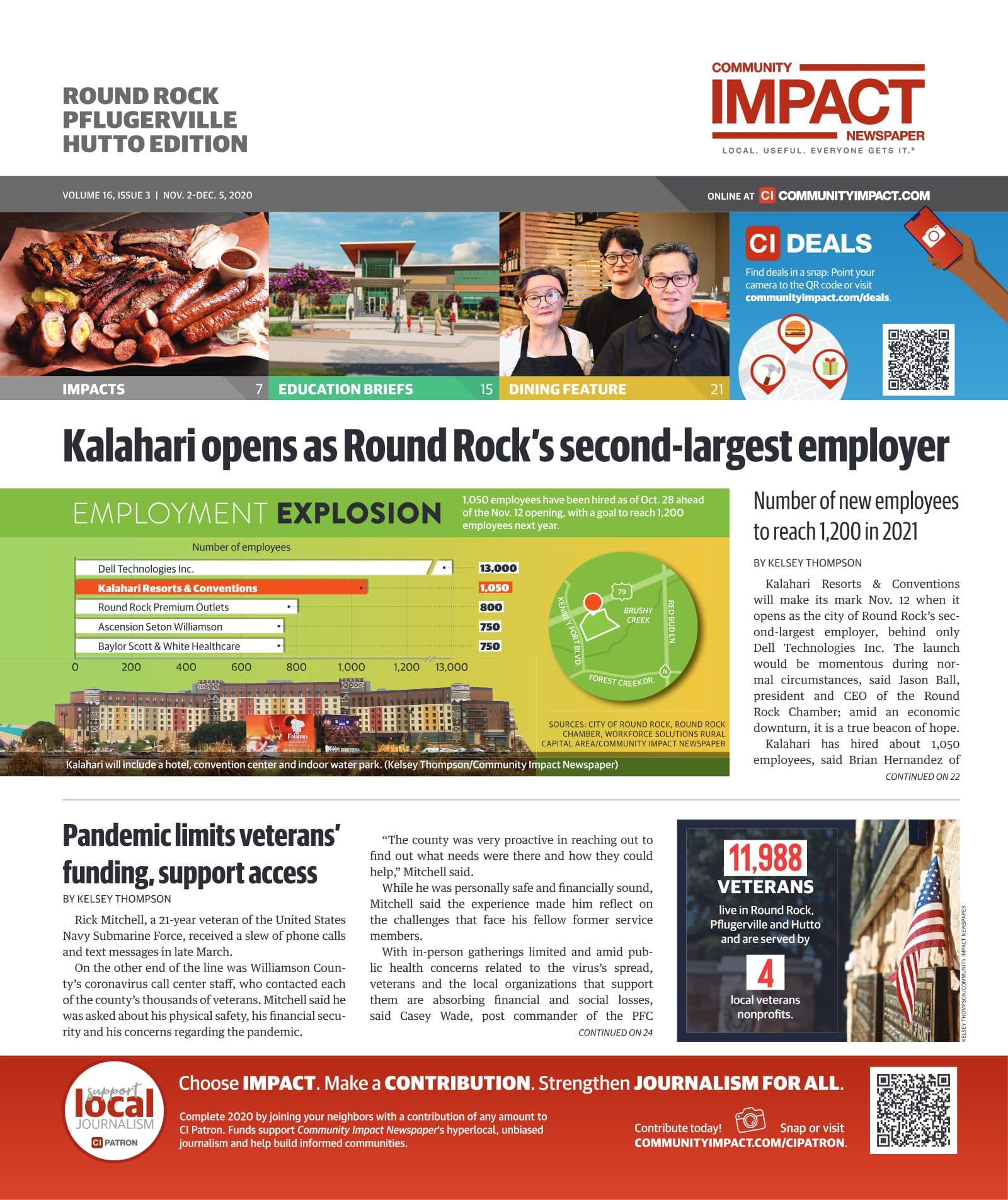 Round Rock cover — November 2020