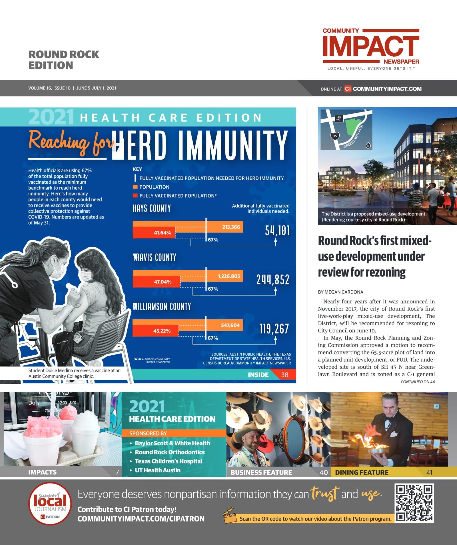 Round Rock cover — June 2021