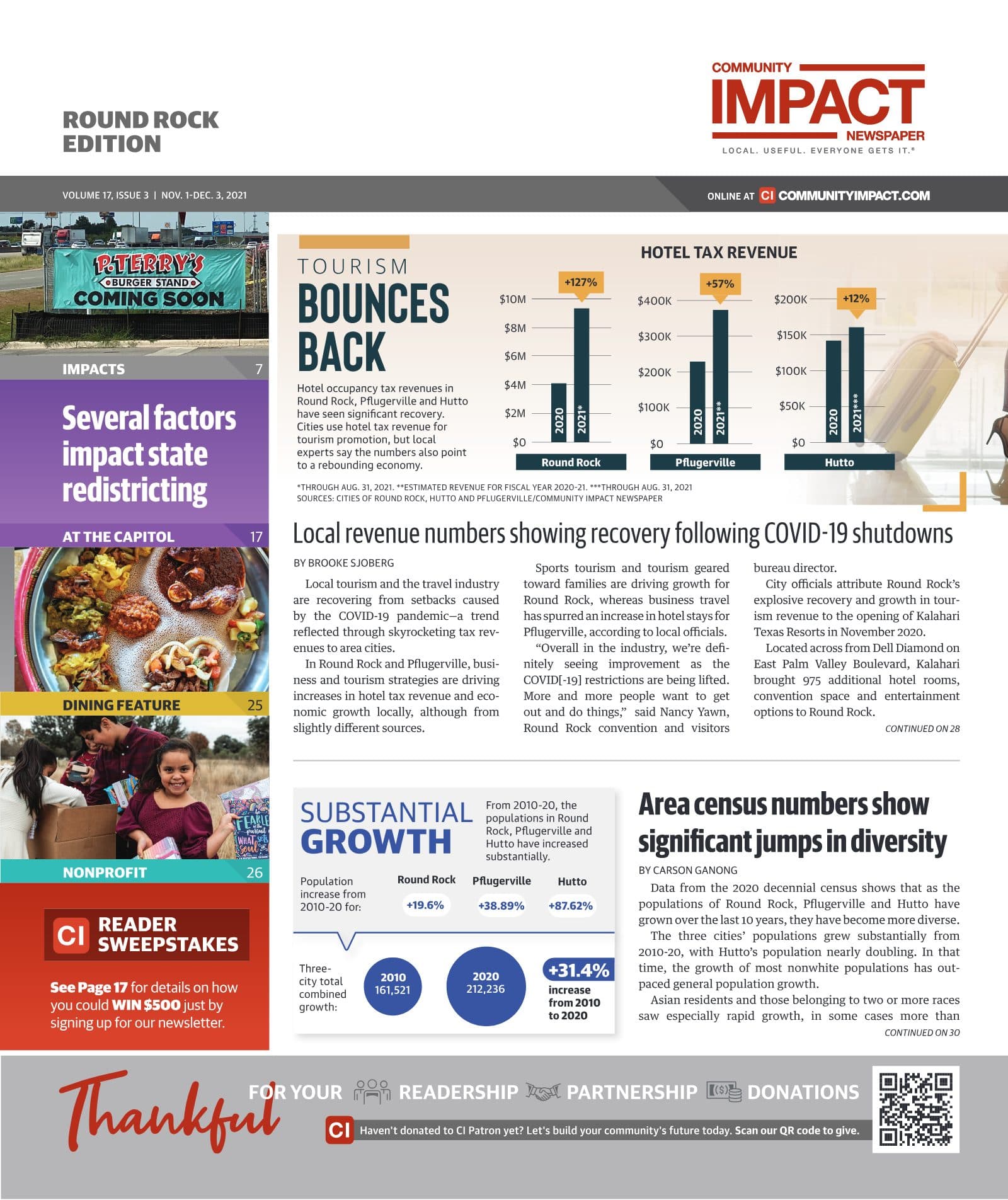 Round Rock cover — November 2021