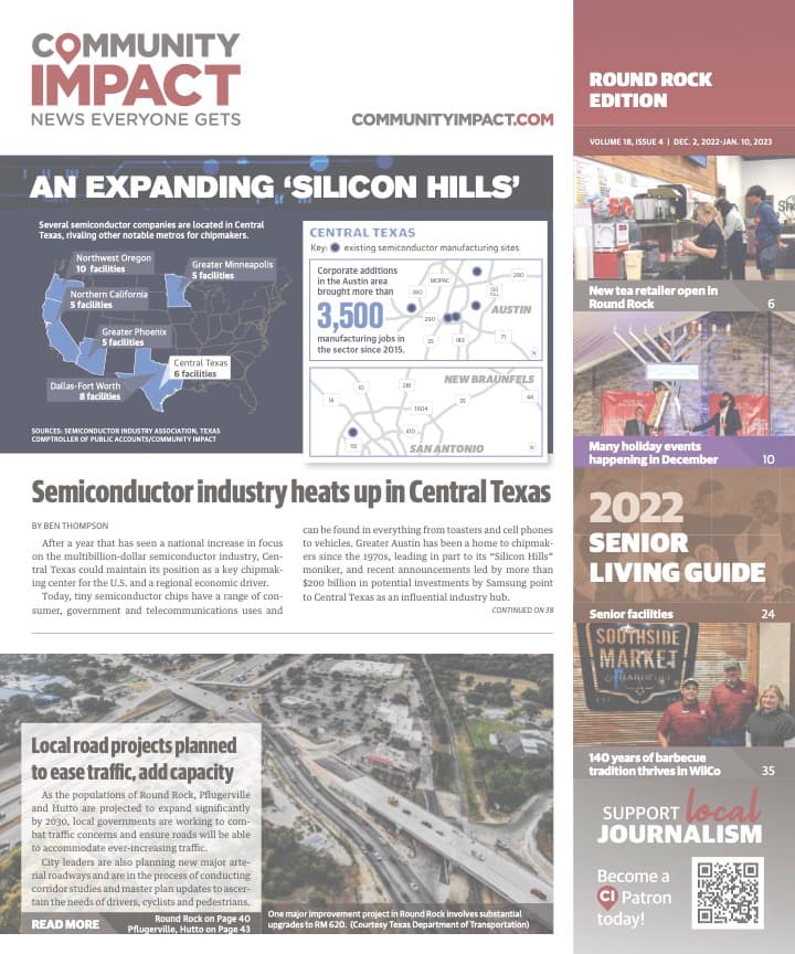Round Rock cover — December 2022