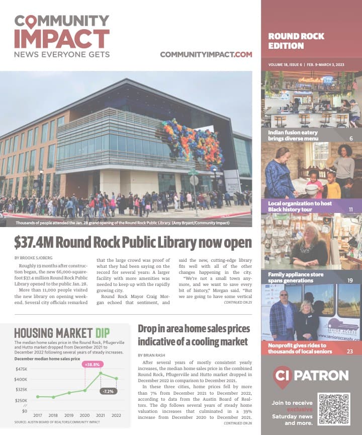 Round Rock cover — February 2023