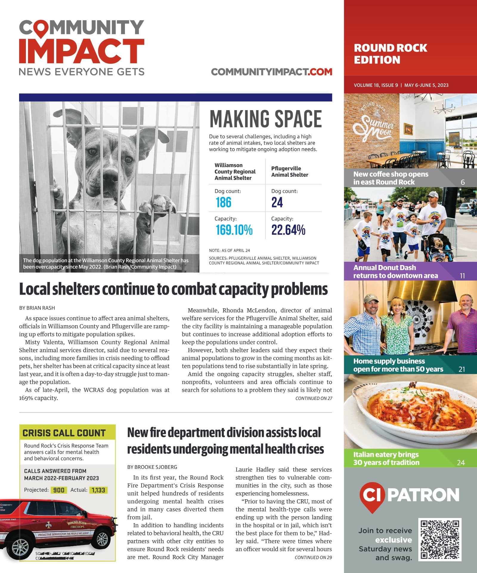 Round Rock cover — May 2023